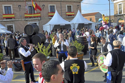 Fiesta del Verdejo de La Seca en la que se enmarca el festival Sarmiento Folk durante una de sus ediciones anteriores