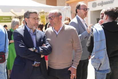 Francisco Ferreira, portavoz del PSOE en la Diputación de Valladolid, en la Fiesta del Verdejo