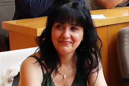 La alcaldesa de San Andrés del Rabanedo, Ana María Fernández Caudel.