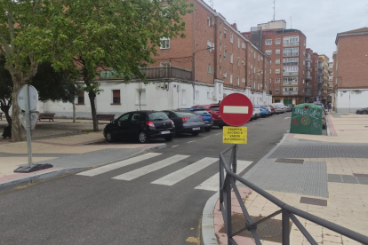 Cortan la calle Penitencia de Valladolid durante 3 meses