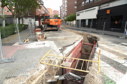 Cortan la calle Penitencia de Valladolid por obras durante 3 meses