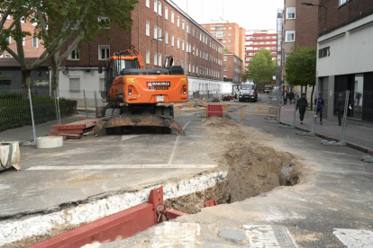Cortan la calle Penitencia de Valladolid por obras durante 3 meses