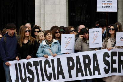 Concentración para pedir justicia por Sergio Delgado. PHOTOGENIC