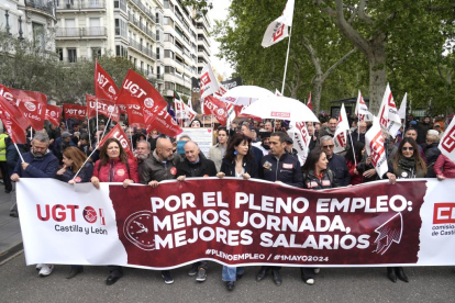 Manifestación 1 de Mayo en Valladolid. J.M.LOSTAU