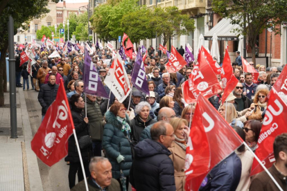 Manifestación 1 de Mayo en Valladolid. J.M.LOSTAU