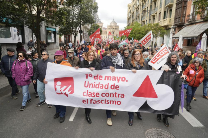 Manifestación 1 de Mayo en Valladolid. J.M.LOSTAU