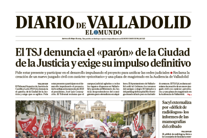 Portada de Diario de Valladolid del 2 de mayo de 2024