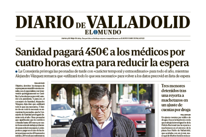 Portada de Diario de Valladolid del 9 de mayo de 2024-1