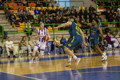 Zigmantavicius, en el partido disputado en Orense.