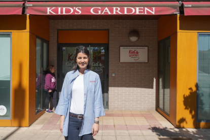 Teresa Domínguez, directora del centro de educación infantil Kid's Garden en la Cañada Real
