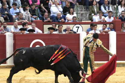 Corrida de toros en la plaza del coso de Zorrilla