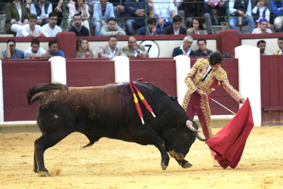 Corrida de toros en la plaza del coso de Zorrilla