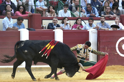 Corrida de toros en la plaza del coso de Zorrilla