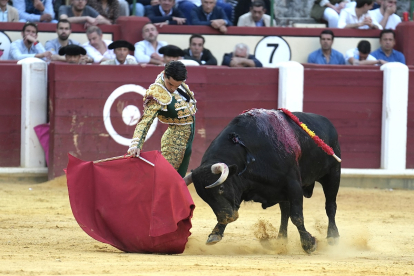 Corrida de toros en la plaza del coso de Zorrilla