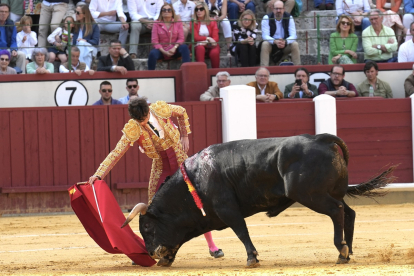 Corrida de toros en la plaza del coso de Zorrilla