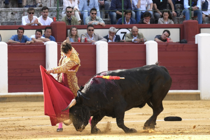 Corrida de toros en la plaza del coso de Zorrilla