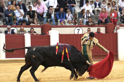 Corrida de toros en la plaza del coso de Zorrilla