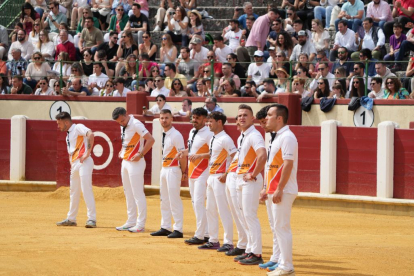 Concurso de cortes, quiebros y saltos en el coso de Zorrilla