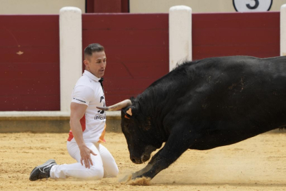 Concurso de cortes, quiebros y saltos en el coso de Zorrilla