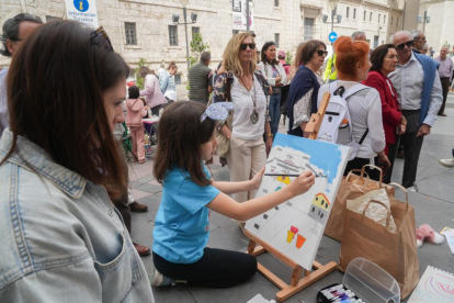 Feria de San Pedro Regalado. Concurso de pintura rápida.