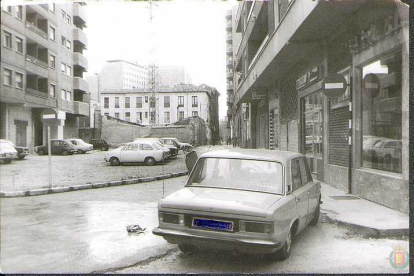 La calle Padilla hace años