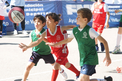 Celebración del 'Día del minibasket' en Valladolid