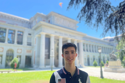 Gonzalo Miguel, segunda mejor nota de la EBAU en Valladolid