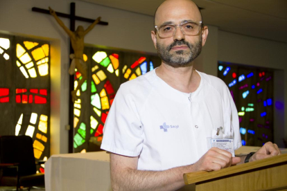 Diego Lorenzo Esteban (O.P.), recién nombrado sacerdote de Valladolid.