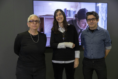 Dora García, María Blasco y David Nogués-Bravo.