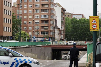 Túnel de la Circular tras la tormenta