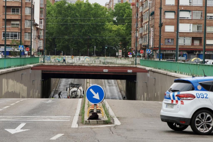 Túnel de la Circular tras la tormenta