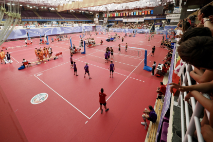 CESA. Campeonato de España por Federaciones de voleibol en Valladolid.