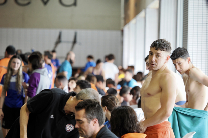 Campeonato de Castilla y León de natación en Río Esgueva