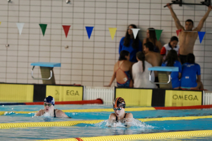 Campeonato de Castilla y León de natación en Río Esgueva