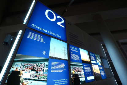 Exposición 'Conectados al futuro. La transición energética' de Redeia en el Museo de la Ciencia de Valladolid.