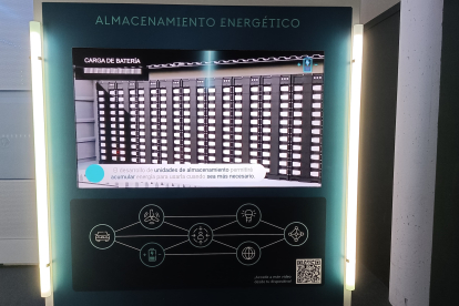 Exposición 'Conectados al futuro. La transición energética' de Redeia en el Museo de la Ciencia de Valladolid.