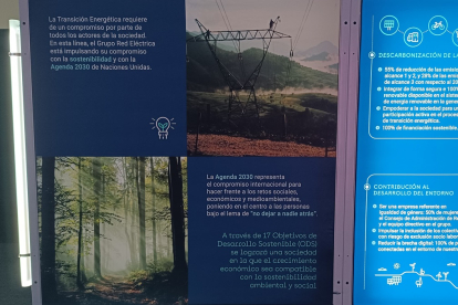 Exposición 'Conectados al futuro. La transición energética' de Redeia en el Museo de la Ciencia de Valladolid.