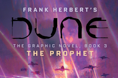 Una imagen de la portada que cierra la trilogía de 'Dune'