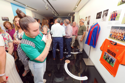 Exposición Sueños detrás de un balón, de la Fundación Eusebio Sacristán