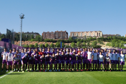 Primer entrenamiento del Real Valladolid de la temporada 2024 2025