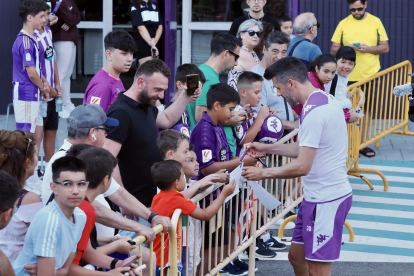 Primer entrenamiento del Real Valladolid de la temporada 2024 2025