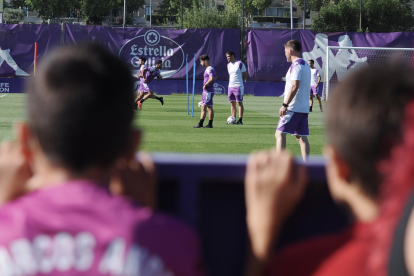 Primer entrenamiento del Real Valladolid de la temporada 2024 2025