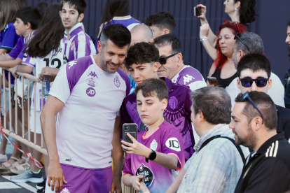 Primer entrenamiento del Real Valladolid de la temporada 2024 2025