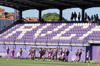 Primer entrenamiento del Real Valladolid de la temporada 2024 2025