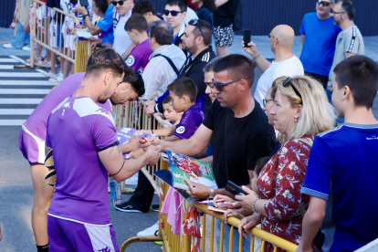 Primer entrenamiento del Real Valladolid de la temporada 2024 2025