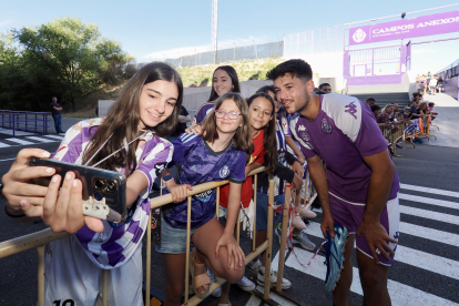 Primer entrenamiento del Real Valladolid de la temporada 2024 2025