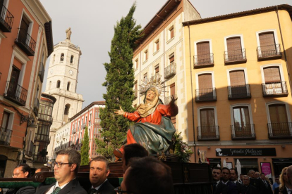 Traslado de la Dolorosa de la Vera Cruz a la Iglesia de San Miguel