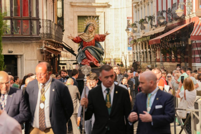 Traslado de la Dolorosa de la Vera Cruz a la Iglesia de San Miguel