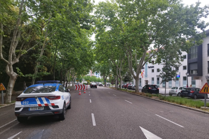 Cortes de tráfico por la reparación urgente del pavimento en la plaza Colón