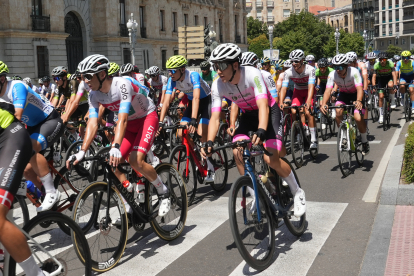 Primera etapa de la Vuelta Ciclista júnior a Valladolid